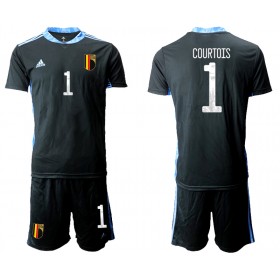 België Doelman Thibaut Courtois 1 Kind Thuis Tenue EK 2020
